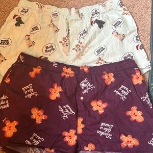 PINK Victoria's Secret Sleepwear Shorts set of 2